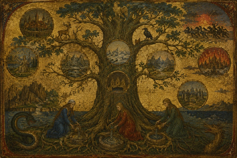 ユグドラシルとは？ 九つの世界・運命・ラグナロクをつなぐ北欧神話の世界樹